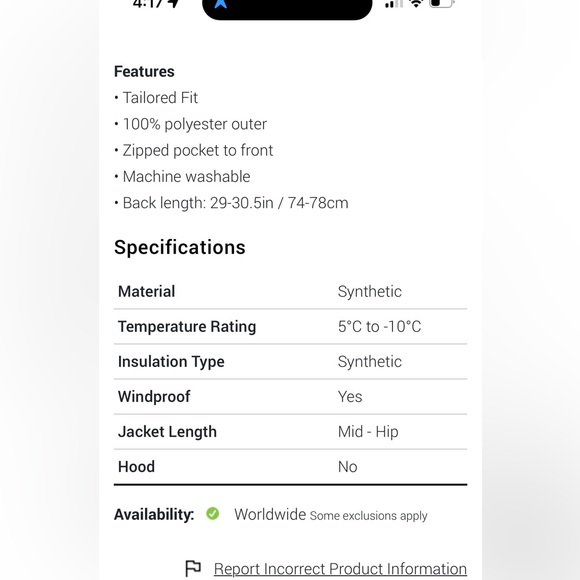 Barbour Quilted Powell Jacket -BNWOT - Picture 6 of 7